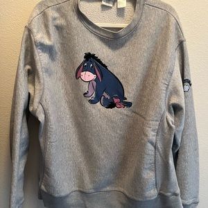 Vintage Disney store eeyore crew neck